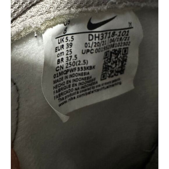 Nike Dunk High Disrupt 2 Iron Purple Gray Women’s Size 8 DH3718-001 Sneakers - Picture 8 of 8